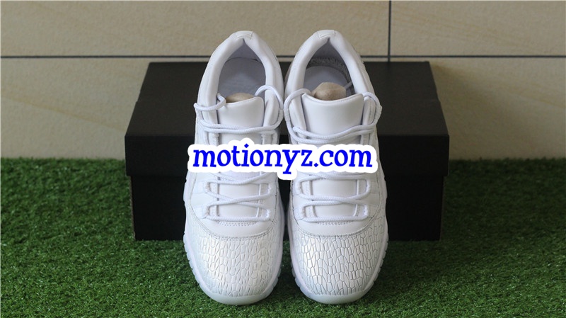 Air Jordan 11 Low GS Frost White PRM Heiress